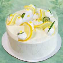 Lemon earl grey cream cake 柠檬伯爵茶