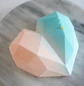 Pink and Blue Mousse