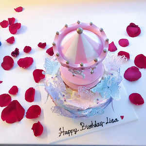 Carousel Lace Cake