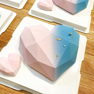 Pink and Blue Mousse
