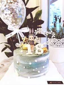 Grey Sony Angel Cake