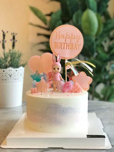 Pink Angel Cake