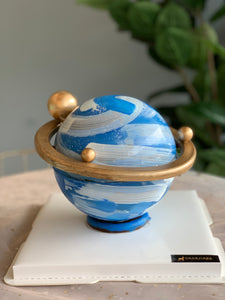Planet Cake With Decoration Inside
