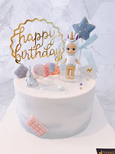 White Angel Cake