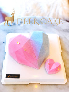 Pink and Blue Mousse