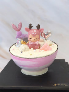 Planet Cake with Deer