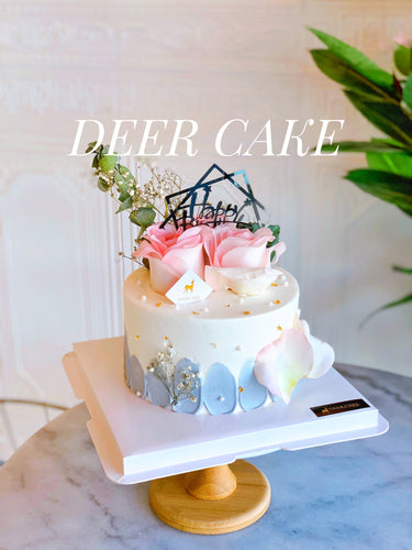 Flower Cake (pink)
